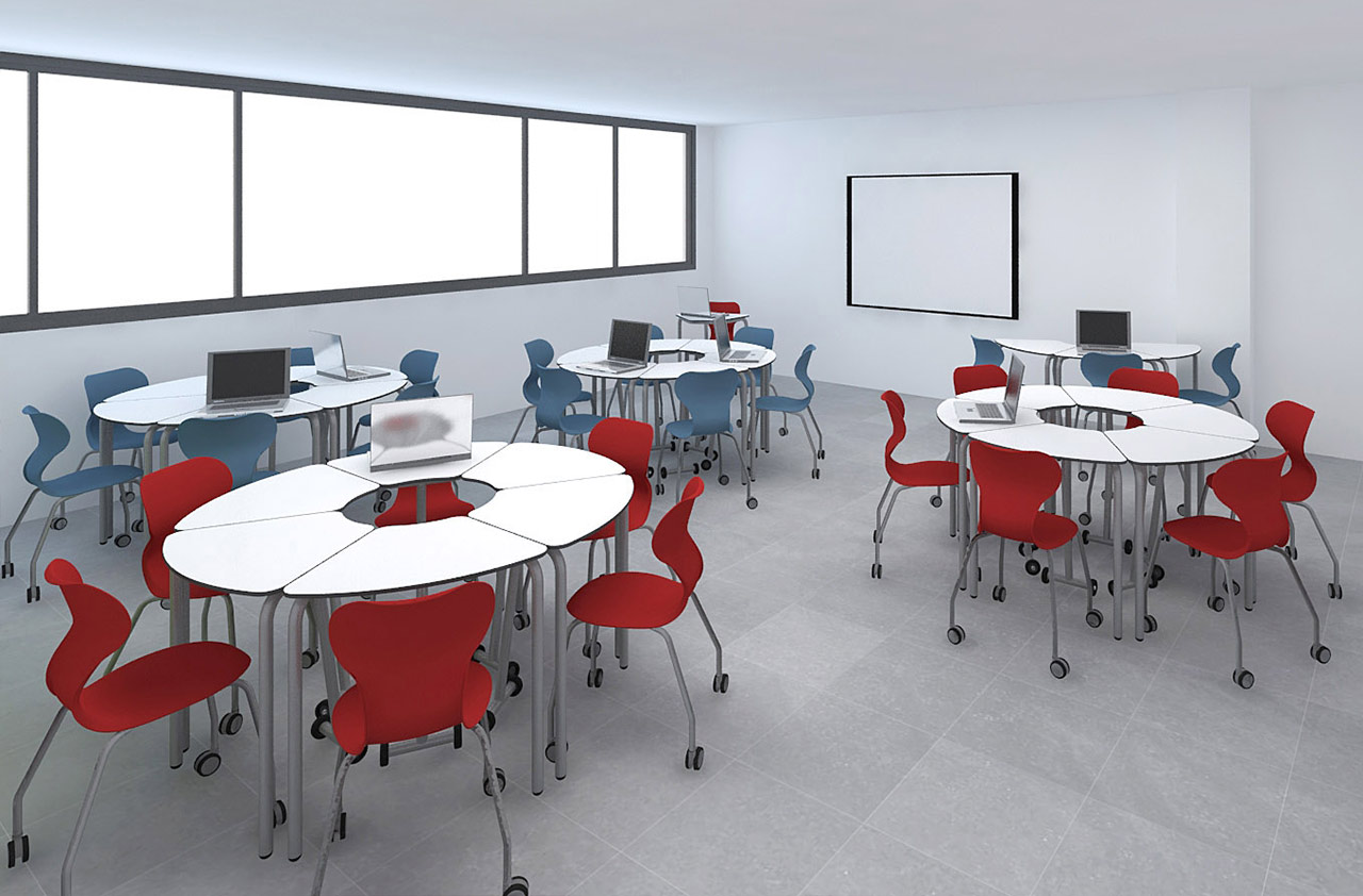 Chaises ergonomiques et empilables